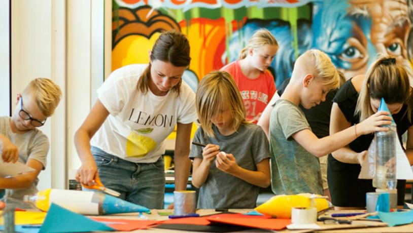 Raketworkshop i Universe Science Park
