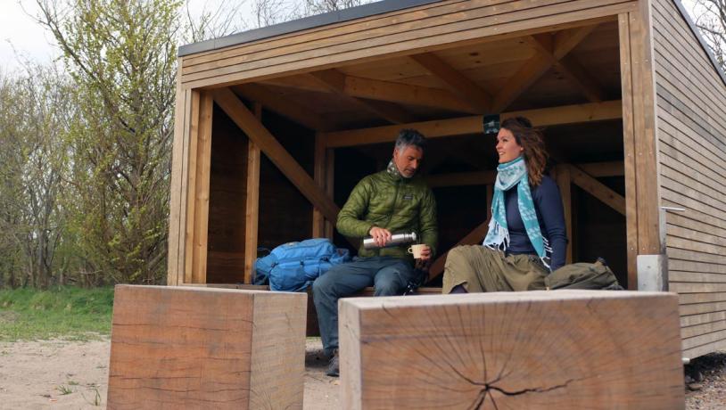 Shelters ved Marskstien