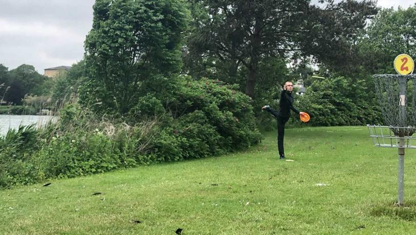 Disc Golf i Haderslev Dampark