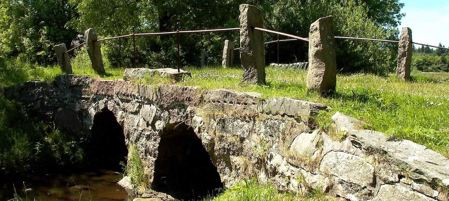 Gejlå kampestensbro på Hærvejen