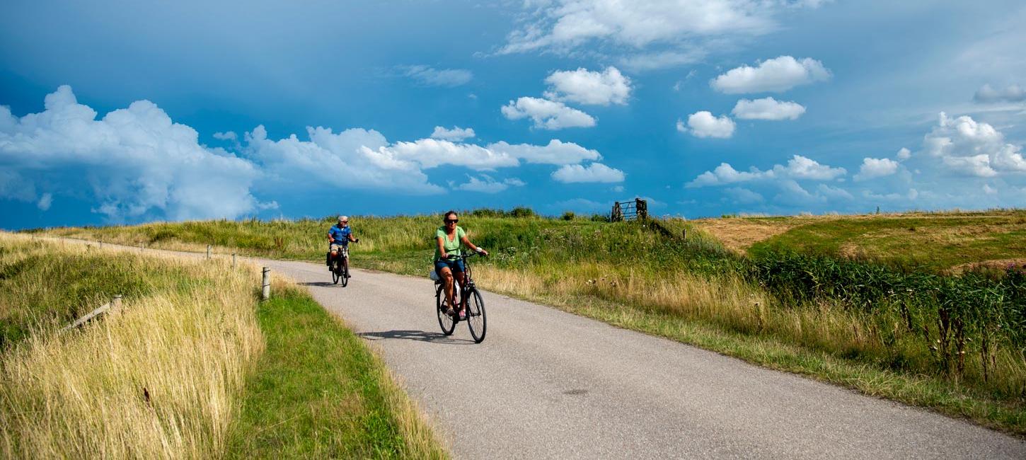 Cyklister på Vestkystruten