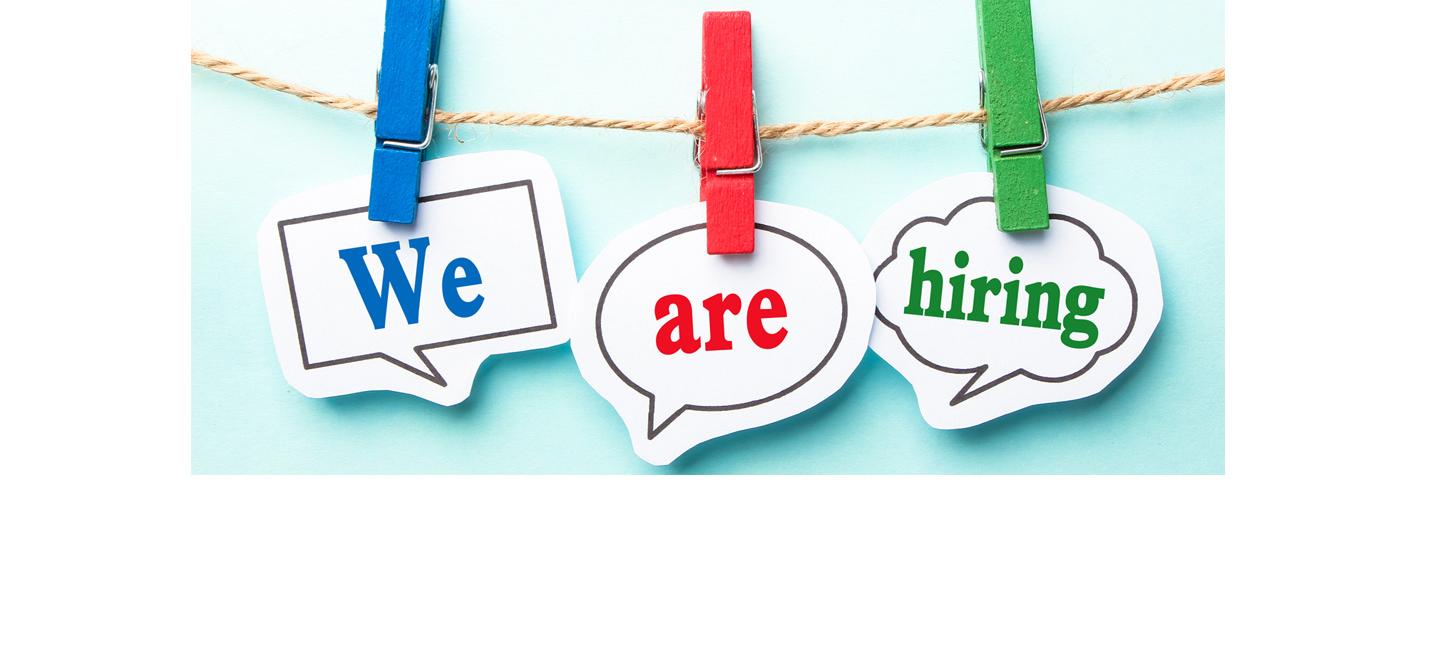 We are hiring
