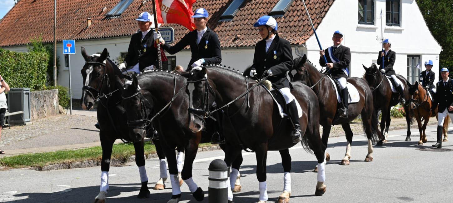 Optog i forbindelse med ringriderfesten i Aabenraa