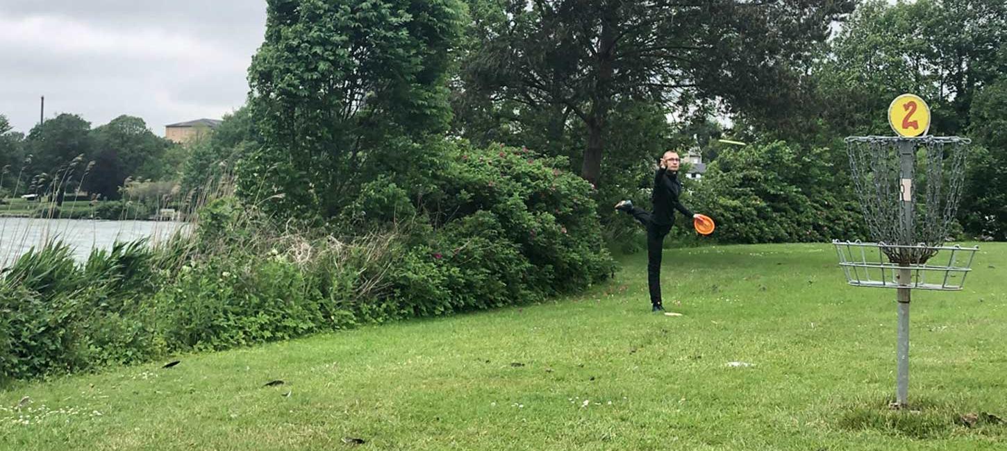 Disc Golf i Haderslev Dampark