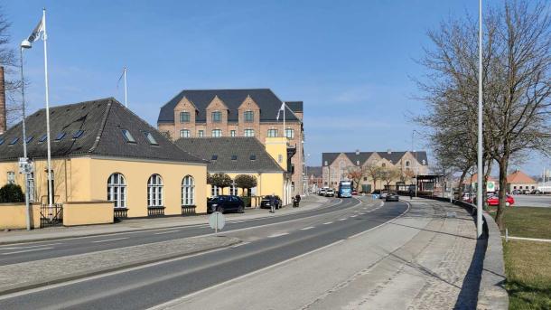 Skibbroen i Aabenraa - hotspot til Tour de France 3. etape 2022