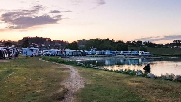 Lærkelunden Camping ved Flensborg Fjord
