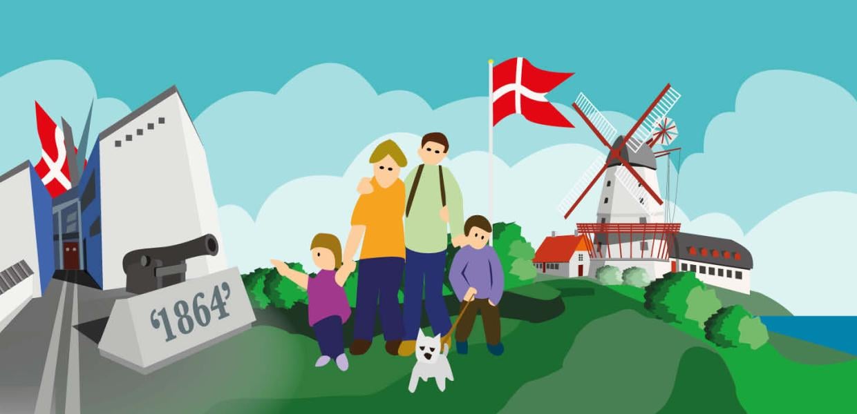 Sensommer på Historiecenter Dybbøl Banke