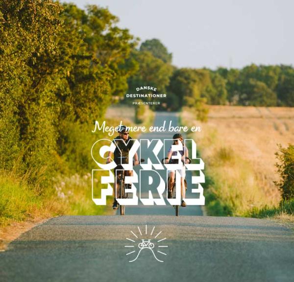 Sønderjylland på cykel med DD grfik