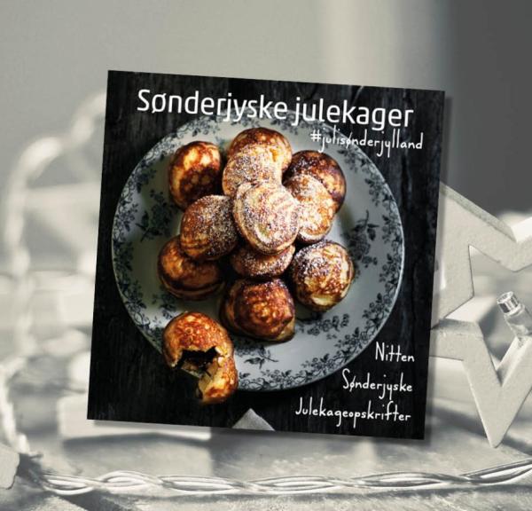 Hæfte med 19 sønderjyske julekageopskrifter