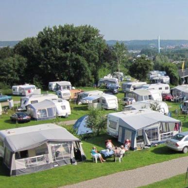 Oversigtsbillede over Aabenraa City Camping