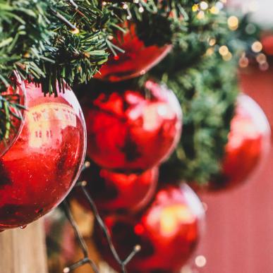 Julekugler i Julebyen Tønder