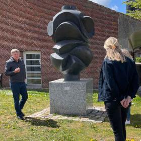 Guidet tur i Skulpturhaven i Tønder