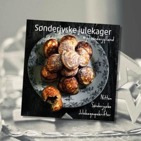 Hæfte med 19 sønderjyske julekageopskrifter