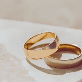 Vielsesringe i guld