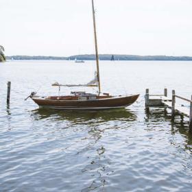 Båd ved Kollund i Flensborg Fjord