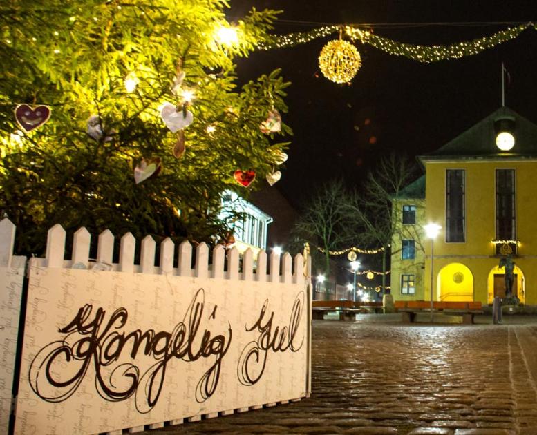 Kongelig jul på Rådhustorvet i Sønderborg